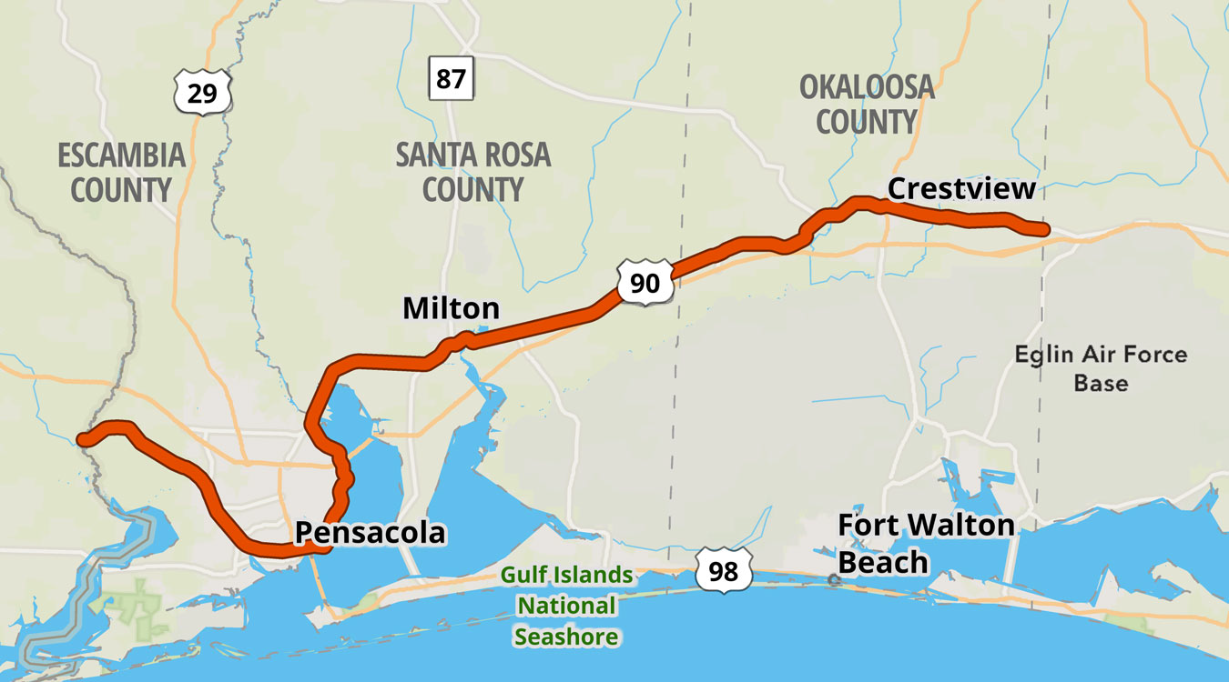 PROJECT STUDY AREA MAP